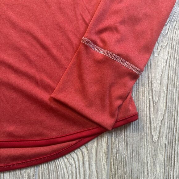 Colosseum Miami OH Red Hawks Logo 1/4 Zip Pullover Womens XL Red Lightweight NWT - Picture 4 of 13